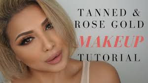 rose gold makeup tutorial nina ubhi