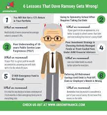 6 lessons that dave ramsey get right