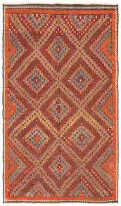ecarpetgallery turkish konya 5 9 x 10 3 flat weave wool tapestry kilim
