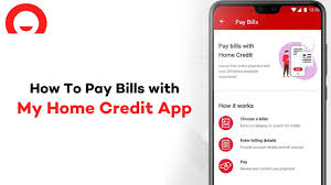 pay bills with my home credit app