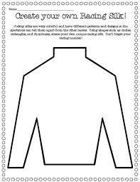 You want to see all of these horse coloring. Create Your Own Jockey Silks With This Coloring Page In Cute766