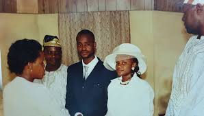 Just for my true fans, here is a video of my marriage certificate and my wedding pictures. Iyabo Ojo And Husband During Wedding 2 Famous People Magazine