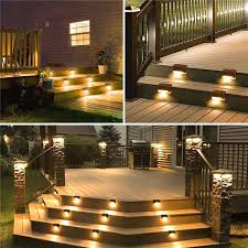 Led Solar Stair Lights Outdoor Led