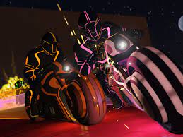 The latest gta 5 online dlc bikers brings a new tron style bike. You Can Ride A Tron Light Cycle In Gta Online The Verge