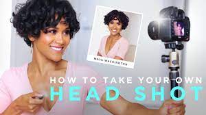 how to take professional headshots at