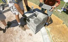 How To Create Paver Columns For Outdoor