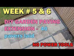 Diy Garden Paving Extension Week 5