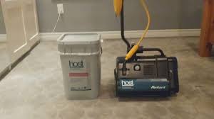 host dry extraction carpet cleaning