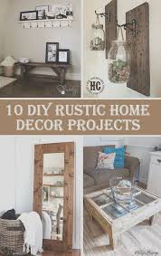 35 rustic home decor projects ideas