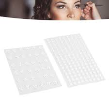 2 sheets false pearl makeup sticker