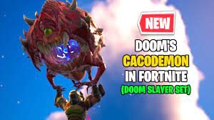 NEW* Doom Cacodemon Gameplay - Fortnite Doom Slayer Skin (FULL SET) -  YouTube