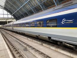 travelling on the eurostar london to
