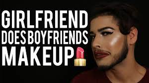 friend does boyfriends makeup