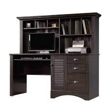 An arts and crafts design is great for a home with country or farmhouse décor. Harbor View Computer Desk With Hutch Sauder Target