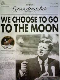 Image result for kennedy moon walk speech images