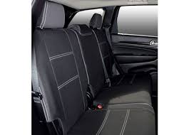 Rear Seat Covers Armrest Access Snug