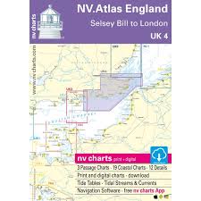 Nv Charts Uk 3 Nv Atlas England The Solent 9953