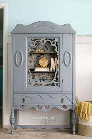 Acrylics, some sheens may absorb into. Diy Painted Hutch Makeover How To Paint A Hutch The Ridiculously Easy Way