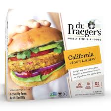 california veggie burgers vegan non