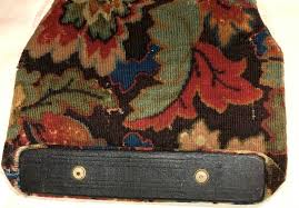 original civil war period carpet bag