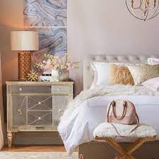 Bedroom With Rose Gold