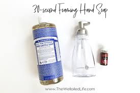 30 second diy foaming hand soap the