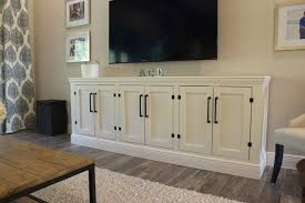 diy restoration hardware sideboard tv