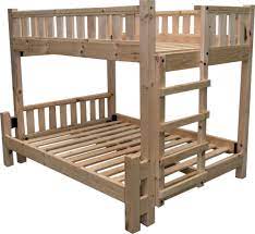 Unfinished Farmhouse Bunk Bed Twinxl