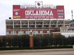 Sign At Ou Stadium Picture Of Oklahoma Memorial Stadium