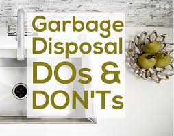 Best drain cleaner for garbage disposal. Garbage Disposal Dos And Don Ts Cleaning And Maintenance