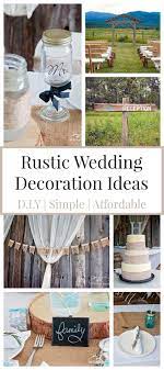 rustic wedding ideas that are diy