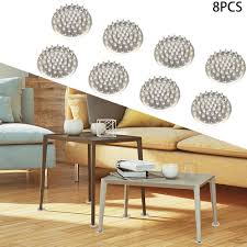anti slip round table chair spiked