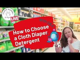 how to choose a cloth diaper detergent