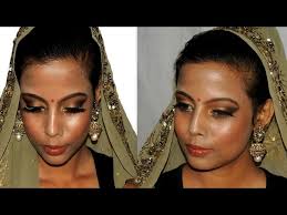 asian indian traditional bridal makeup