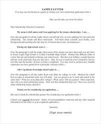 Cover Letter for Scholarship      Examples in Word  PDF writing a cover letter for job uk    how to write invitation letter for uk  family