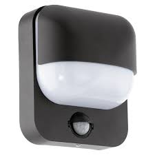 Black Outdoor Wall Light With Dusk To