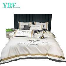 100 cotton white king bed