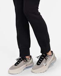 nike women s sportswear tech fleece high rise slim zip pants black size xs fleece polyester cotton
