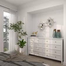 Grey Contemporary Wood Wall Shelf