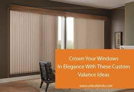 valance ideas for vertical blinds