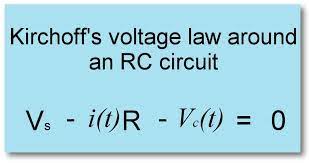 Rc Circuit Formula Derivation Using