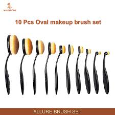 oval makeup brushes 155gm