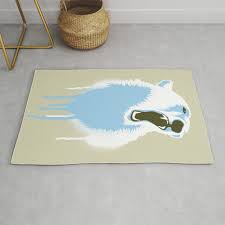 polar bear head rug by eyes wide awake