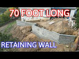 Building A Concrete Retaining Wall