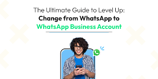 change whatsapp to business account