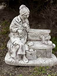 Woman Sitting On A Bench Concrete