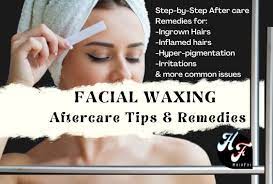 face waxing aftercare tips