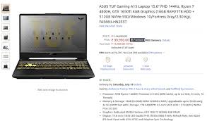 Get contact details & address of companies manufacturing and supplying gaming laptop questions & answers on gaming laptop. Asus Tuf Gaming A15 Fa566ii Hn233t Laptop Price In India Laptop Price Asus Laptop
