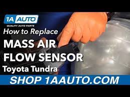how to replace a mass air flow sensor