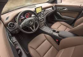 A new dinamica faus suede interior package adds unique the material to seating and steering wheel surfaces. Mercedes Benz Cla250 Inherits Brand S Small Car Heritage